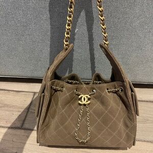 Chanel 25 small in chocolate brown